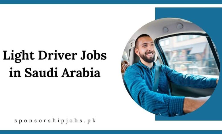 Light Driver Jobs in Saudi Arabia