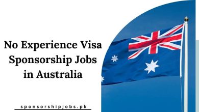 No Experience Visa Sponsorship Jobs in Australia