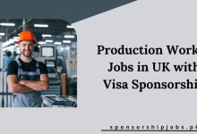 Production Worker Jobs in UK with Visa Sponsorship