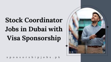 Stock Coordinator Jobs in Dubai with Visa Sponsorship