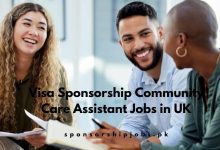 Visa Sponsorship Community Care Assistant Jobs in UK