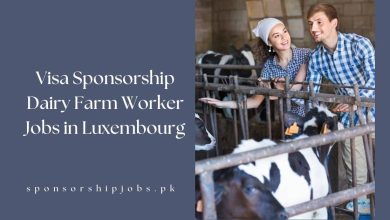 Visa Sponsorship Dairy Farm Worker Jobs in Luxembourg