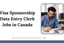 Visa Sponsorship Data Entry Clerk Jobs in Canada