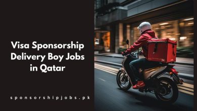 Visa Sponsorship Delivery Boy Jobs in Qatar