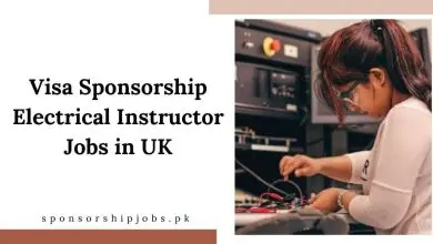 Visa Sponsorship Electrical Instructor Jobs in UK