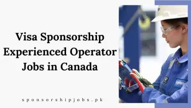 Visa Sponsorship Experienced Operator Jobs in Canada