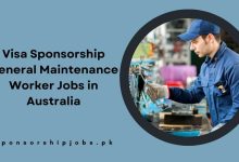 Visa Sponsorship General Maintenance Worker Jobs in Australia