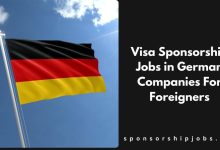 Visa Sponsorship Jobs in German Companies For Foreigners