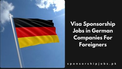 Visa Sponsorship Jobs in German Companies For Foreigners