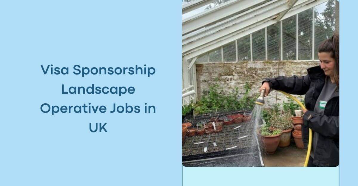 Visa Sponsorship Landscape Operative Jobs in UK