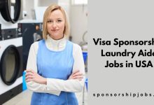 Visa Sponsorship Laundry Aide Jobs in USA