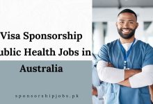 Visa Sponsorship Public Health Jobs in Australia