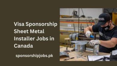 Visa Sponsorship Sheet Metal Installer Jobs in Canada