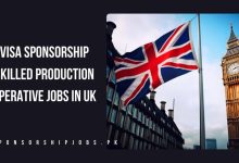 Visa Sponsorship Skilled Production Operative Jobs in UK