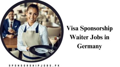 Visa Sponsorship Waiter Jobs in Germany