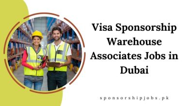 Visa Sponsorship Warehouse Associates Jobs in Dubai