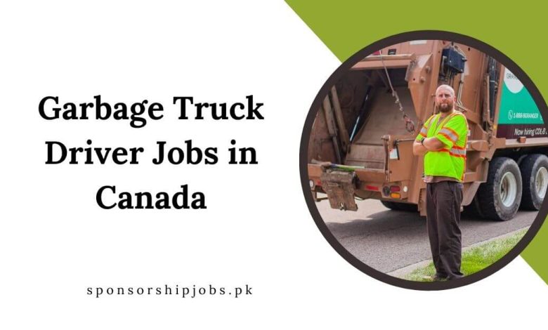 Garbage Truck Driver Jobs in Canada