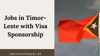 Jobs in Timor-Leste with Visa Sponsorship