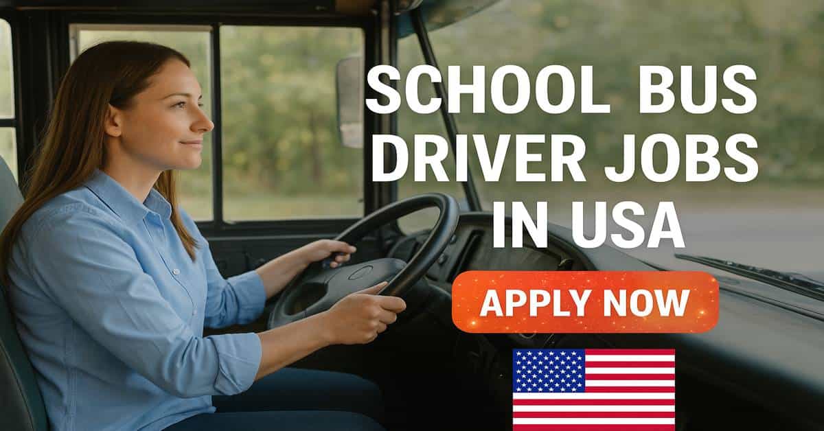 School Bus Driver Jobs in USA