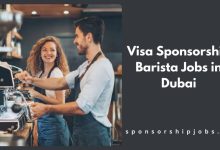 Visa Sponsorship Barista Jobs in Dubai