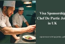 Visa Sponsorship Chef De Partie Jobs in UK