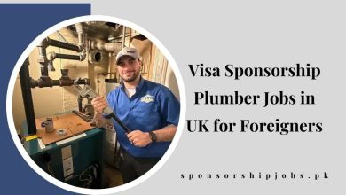 Visa Sponsorship Plumber Jobs in UK for Foreigners