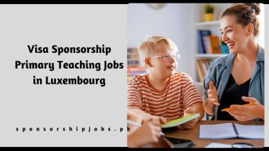 Visa Sponsorship Primary Teaching Jobs in Luxembourg