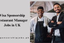 Visa Sponsorship Restaurant Manager Jobs in UK