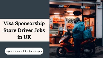 Visa Sponsorship Store Driver Jobs in UK