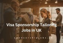 Visa Sponsorship Tailoring Jobs in UK