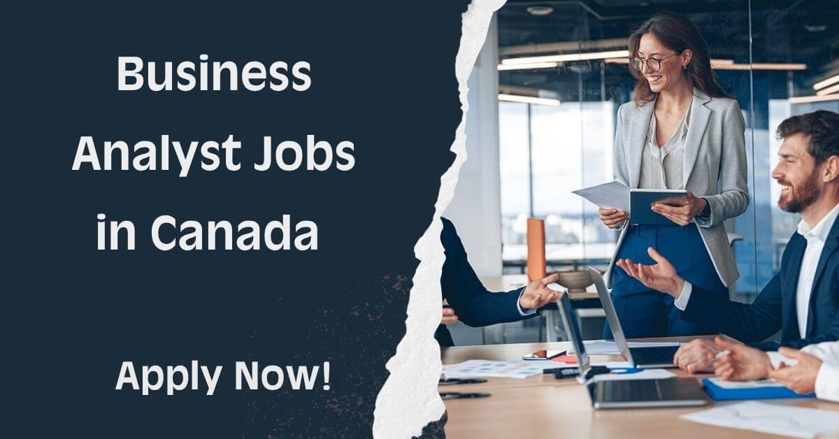 Business Analyst Jobs in Canada