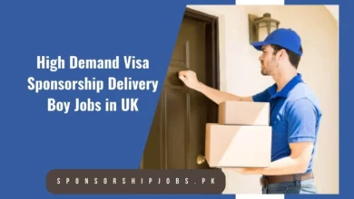 High Demand Visa Sponsorship Delivery Boy Jobs in UK