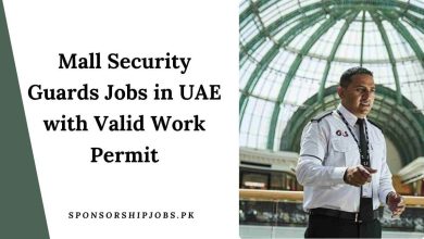 Mall Security Guards Jobs in UAE with Valid Work Permit