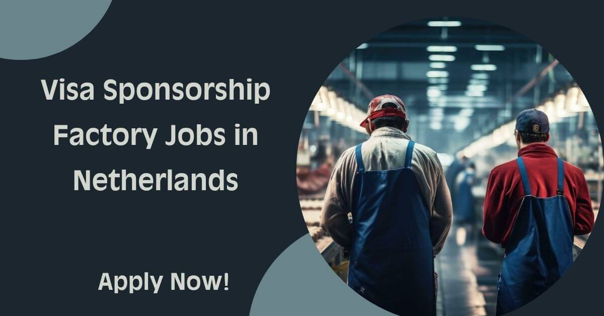Visa Sponsorship Factory Jobs in Netherlands