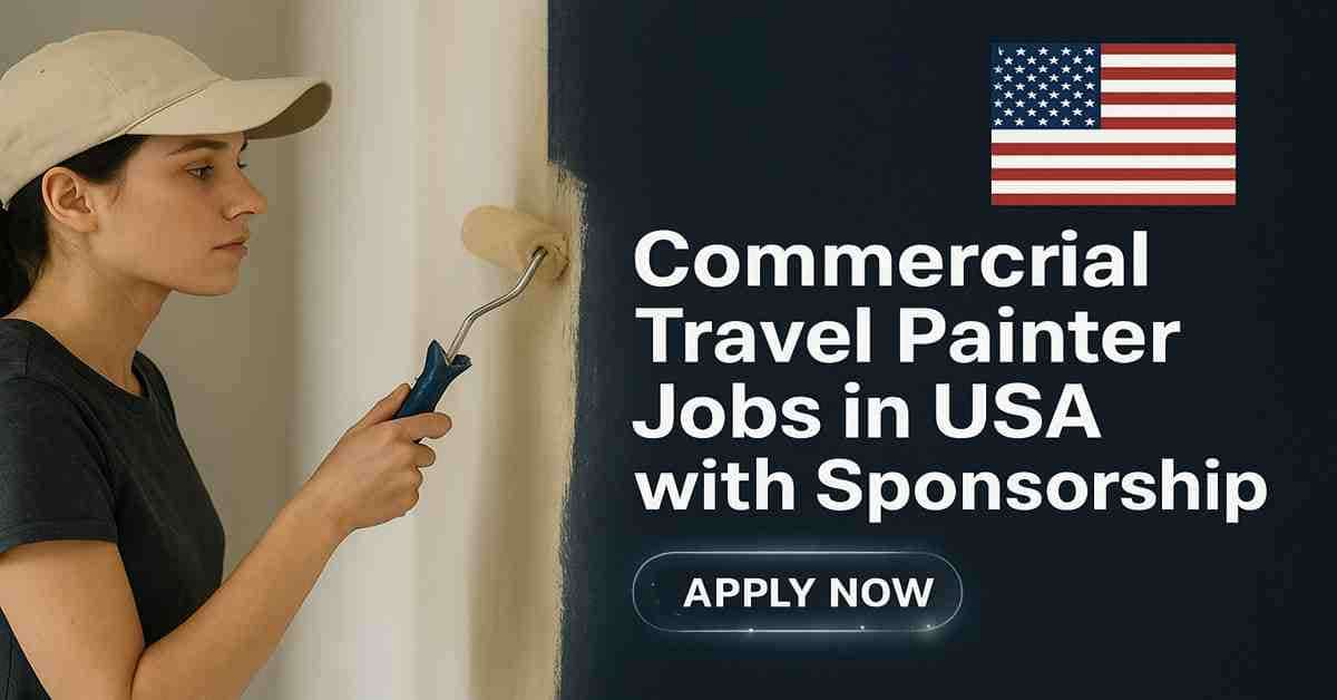 Commercial Travel Painter Jobs in USA with Sponsorship