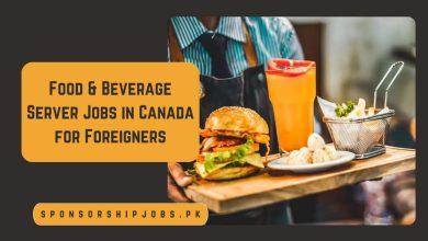 Food & Beverage Server Jobs in Canada for Foreigners