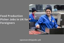 Food Production Picker Jobs in UK for Foreigners