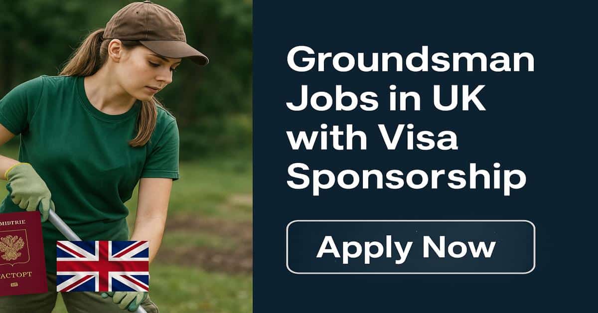 Groundsman Jobs in UK with Visa Sponsorship