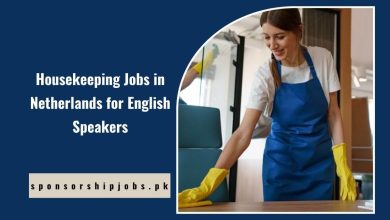 Housekeeping Jobs in Netherlands for English Speakers