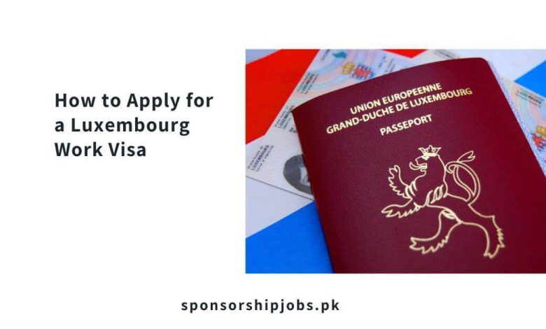 How to Apply for a Luxembourg Work Visa