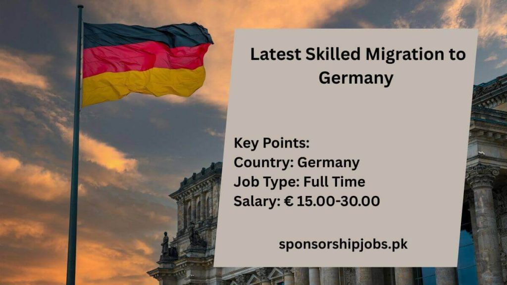 Latest Skilled Migration to Germany
