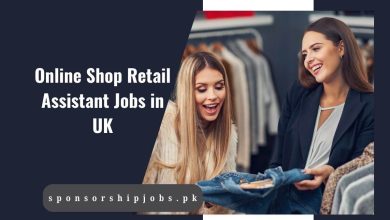 Online Shop Retail Assistant Jobs in UK