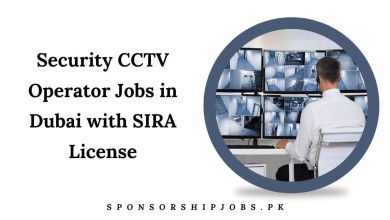 Security CCTV Operator Jobs in Dubai with SIRA License