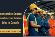 Sponsorship General Construction Laborer Jobs in Canada
