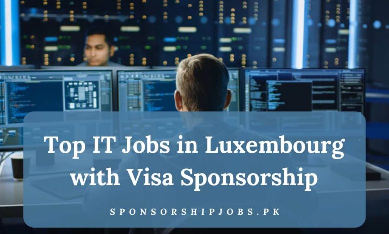 Top IT Jobs in Luxembourg with Visa Sponsorship