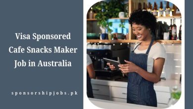Visa Sponsored Cafe Snacks Maker Job in Australia