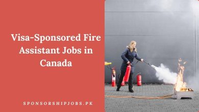 Visa-Sponsored Fire Assistant Jobs in Canada