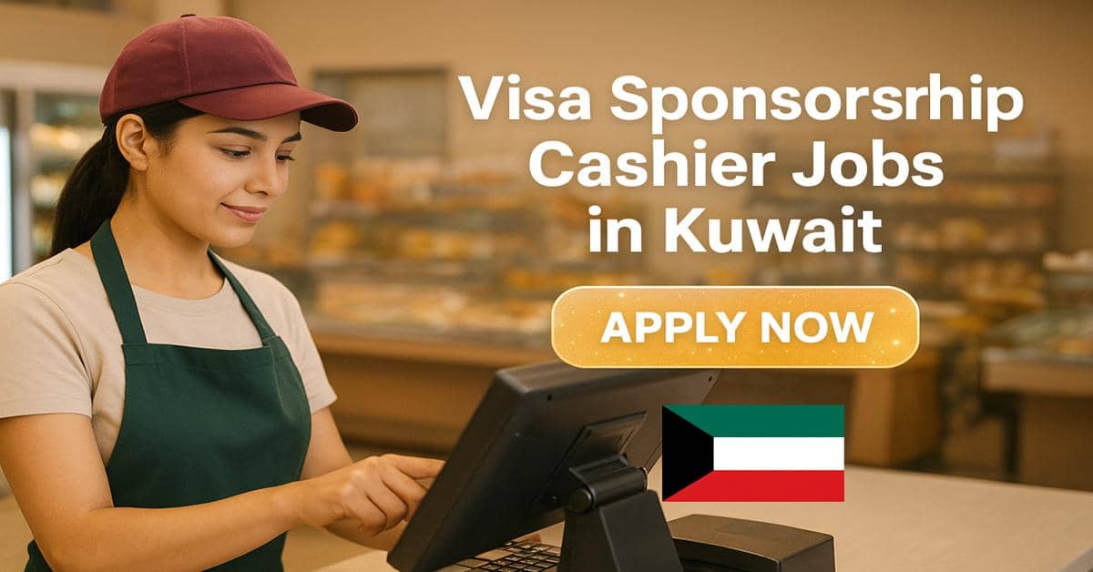 Visa Sponsorship Cashier Jobs in Kuwait