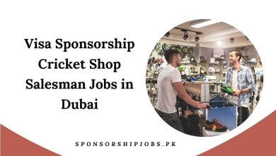 Visa Sponsorship Cricket Shop Salesman Jobs in Dubai