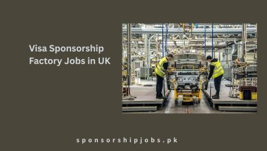 Visa Sponsorship Factory Jobs in UK